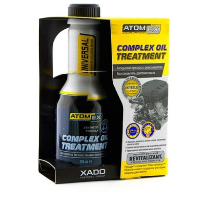 AtomEx Stop Leak Engine – Full Synthetic Oil Additive with Revitalizant